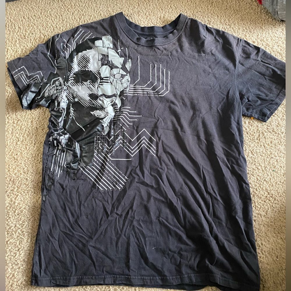 Jordan Black Cat  Tshirt